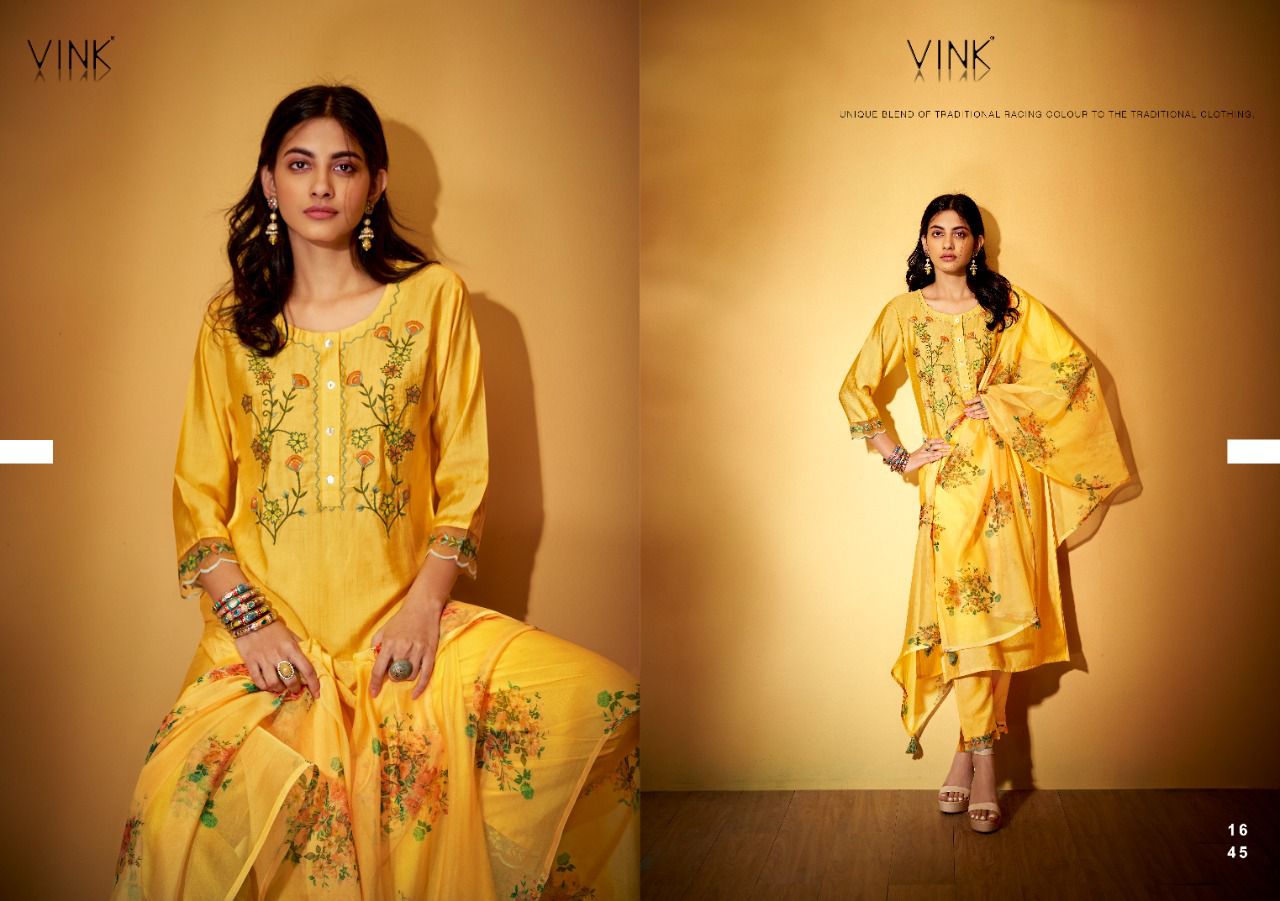 VINK OCCASIONS 4 Fancy Designer New Latest Exclusive Wear Readymade Suit Collection